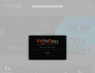 wickiepipes.com screenshot