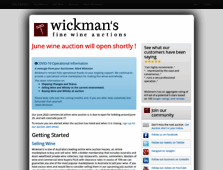 wickman.com.au screenshot
