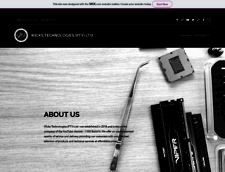 wicks-tech.com screenshot