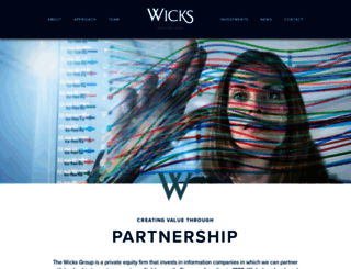 wicksgroup.com screenshot