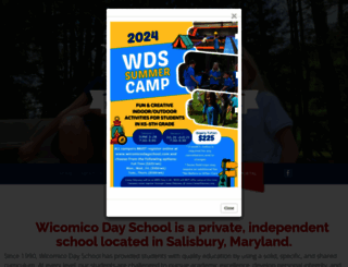 wicomicodayschool.com screenshot