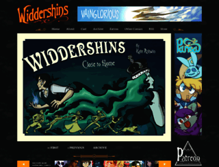 widdershinscomic.com screenshot