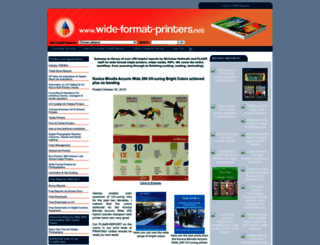 wide-format-printers.net screenshot