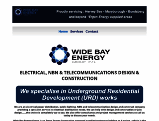 widebayenergygroup.com screenshot
