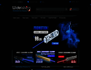 widelasers.com screenshot