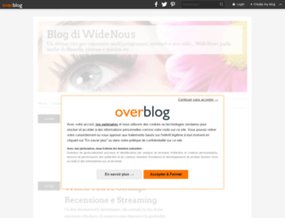 widenous.over-blog.it screenshot