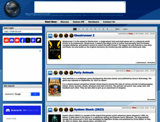 widescreengamingforum.com screenshot