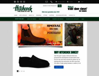 wideshoes.com screenshot