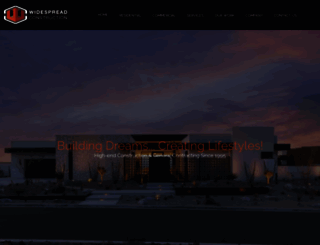 widespreadconstruction.com screenshot