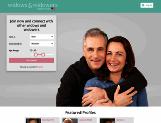 widowsorwidowers.com screenshot