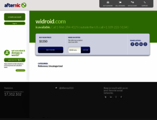 widroid.com screenshot