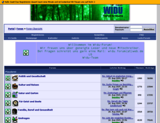 widu-forum.de screenshot