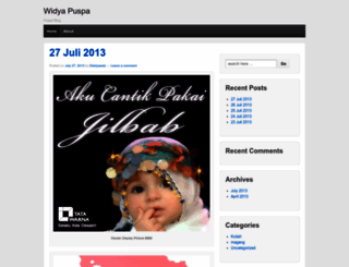 widyapuspa13.wordpress.com screenshot
