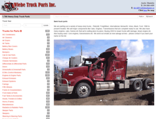 wiebetruckparts.ca screenshot