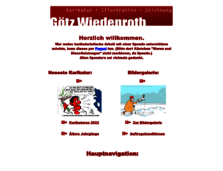 wiedenroth-karikatur.de screenshot