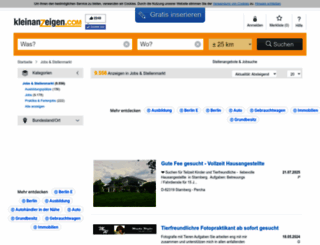 wiederarbeiten.de screenshot