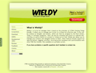 wieldy.de screenshot