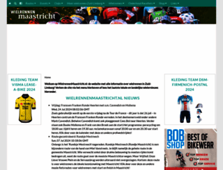 wielrennenmaastricht.nl screenshot