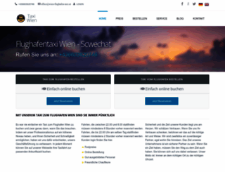 wien-flughafen-taxi.at screenshot