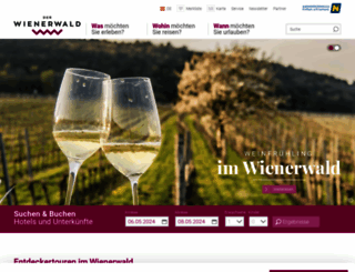 wienerwald.info screenshot
