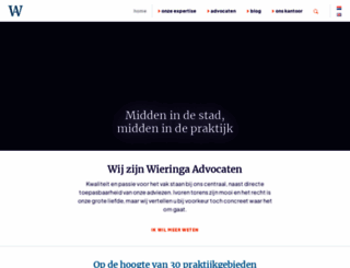 wieringa-advocaten.nl screenshot