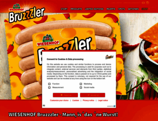 wiesenhof-bruzzzler.de screenshot