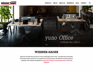 wiesner-hager.com screenshot