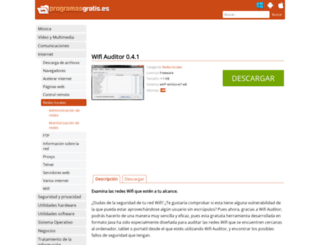 wifi-auditor.programasgratis.es screenshot