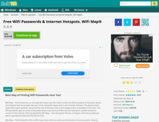 wifi-map-pro-passwords.soft112.com screenshot