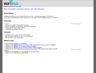 wifipad.com screenshot