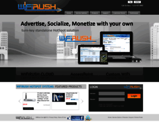 wifirush.com screenshot