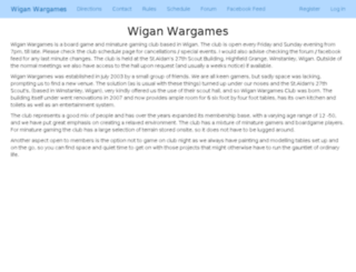 wigan-wargames.co.uk screenshot