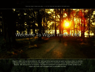 wigantimber.co.uk screenshot