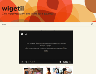 wigetil.wordpress.com screenshot