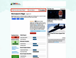 wiggle.com.cutestat.com screenshot