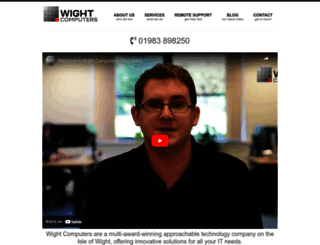 wightcomputers.co.uk screenshot