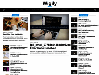 wigily.com screenshot