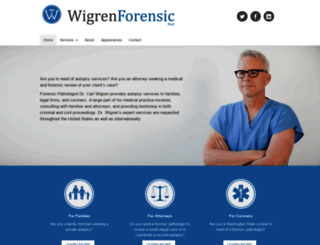 wigrenforensic.com screenshot