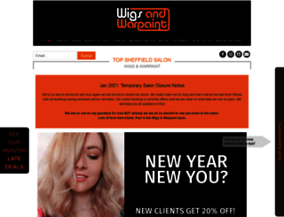 wigsandwarpaint.com screenshot