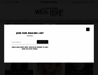 wigsasap.com screenshot