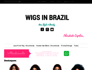 wigsinbrazil.net screenshot