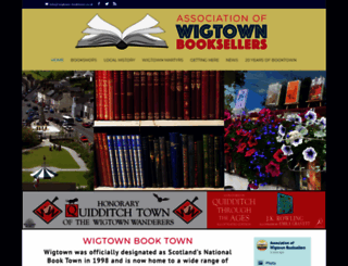wigtown-booktown.co.uk screenshot