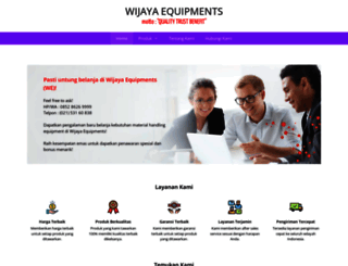 wijayaequipment.com screenshot