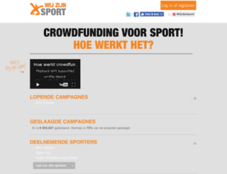wijzijnsport.nl screenshot