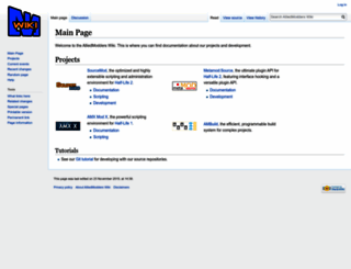 wiki.amxmodx.org screenshot