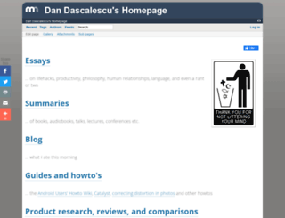 wiki.dandascalescu.com screenshot