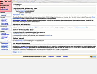 wiki.debconf.org screenshot