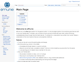 wiki.emunie.com screenshot