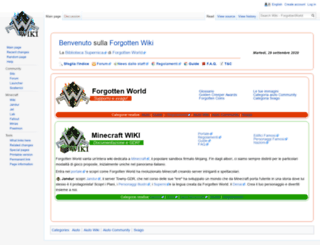 wiki.forgottenworld.it screenshot