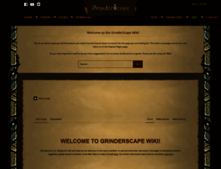 wiki.grinderscape.org screenshot